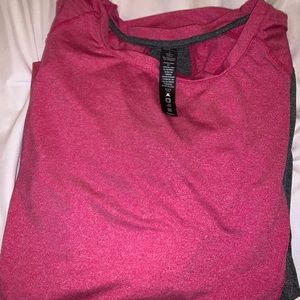 Pink and Gray Long Sleeve RBX Top